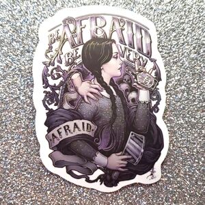 10/$10 ADDAMS FAMILY waterproof sticker Wednesday